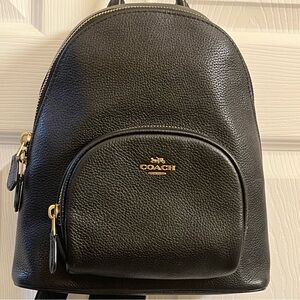 Coach Black Mini Backpack Bag